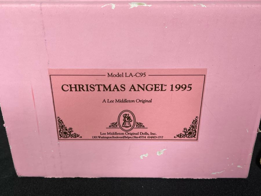 Limited Edition Lee Middleton Christmas Angel 1995 Doll 2129 Of 3000 With Box [Photo 10]