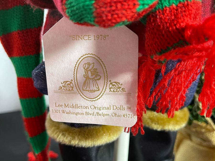 Limited Edition Lee Middleton Christmas Angel 1995 Doll 2129 Of 3000 With Box [Photo 11]