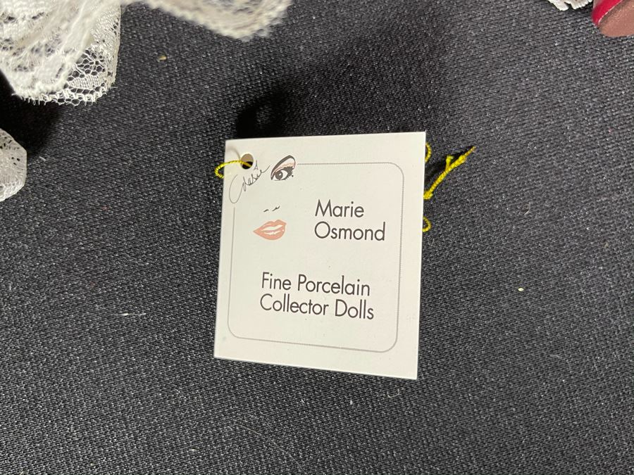 Limited Edition 1993 Marie Osmond Fine Porcelain Doll 'Collectibles' 1090 Of 5000 24L With Box [Photo 7]