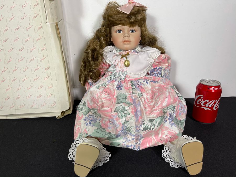 Limited Edition 1994 Marie Osmond Fine Porcelain Doll 503 Of 2500 22L With Box [Photo 2]