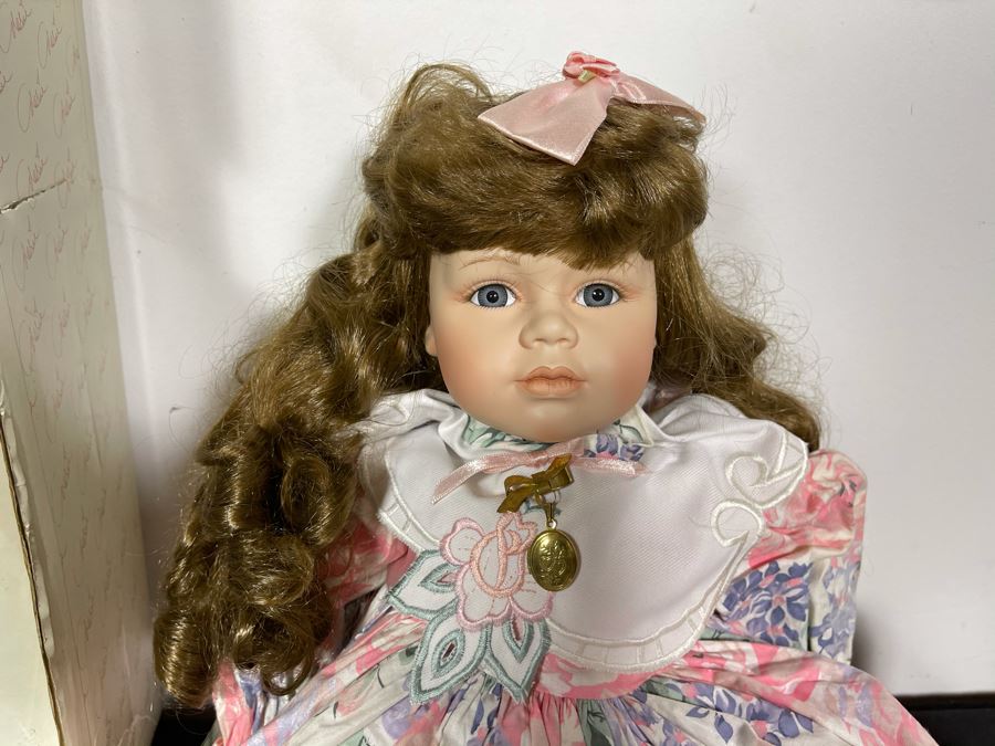 Limited Edition 1994 Marie Osmond Fine Porcelain Doll 503 Of 2500 22L With Box [Photo 4]