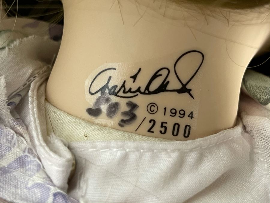 Limited Edition 1994 Marie Osmond Fine Porcelain Doll 503 Of 2500 22L With Box [Photo 8]