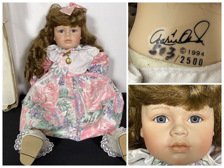 Limited Edition 1994 Marie Osmond Fine Porcelain Doll 503 Of 2500 22L With Box [Photo 1]