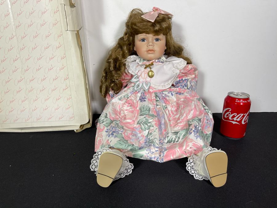 Limited Edition 1994 Marie Osmond Fine Porcelain Doll 503 Of 2500 22L With Box [Photo 3]