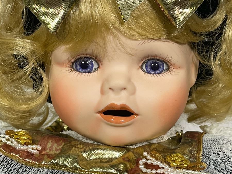 Limited Edition 1994 Marie Osmond Fine Porcelain Doll 413 Of 5000 20L With Box [Photo 5]