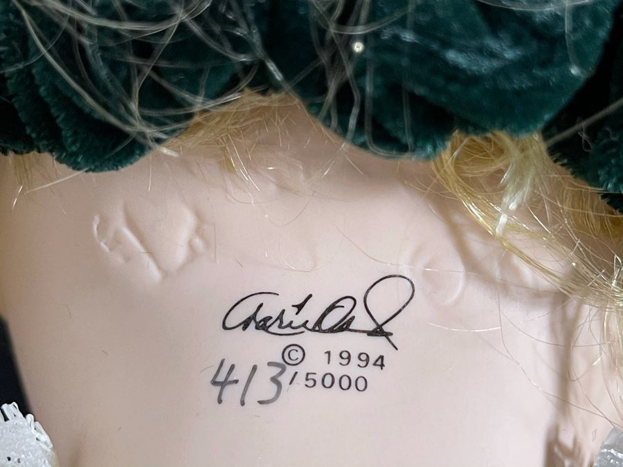 Limited Edition 1994 Marie Osmond Fine Porcelain Doll 413 Of 5000 20L With Box [Photo 10]