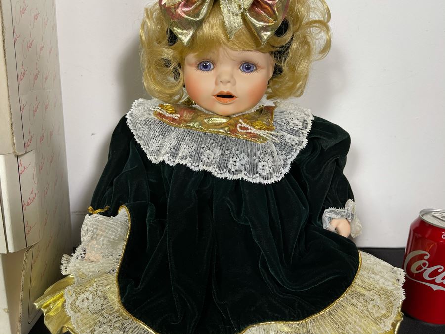 Limited Edition 1994 Marie Osmond Fine Porcelain Doll 413 Of 5000 20L With Box [Photo 7]