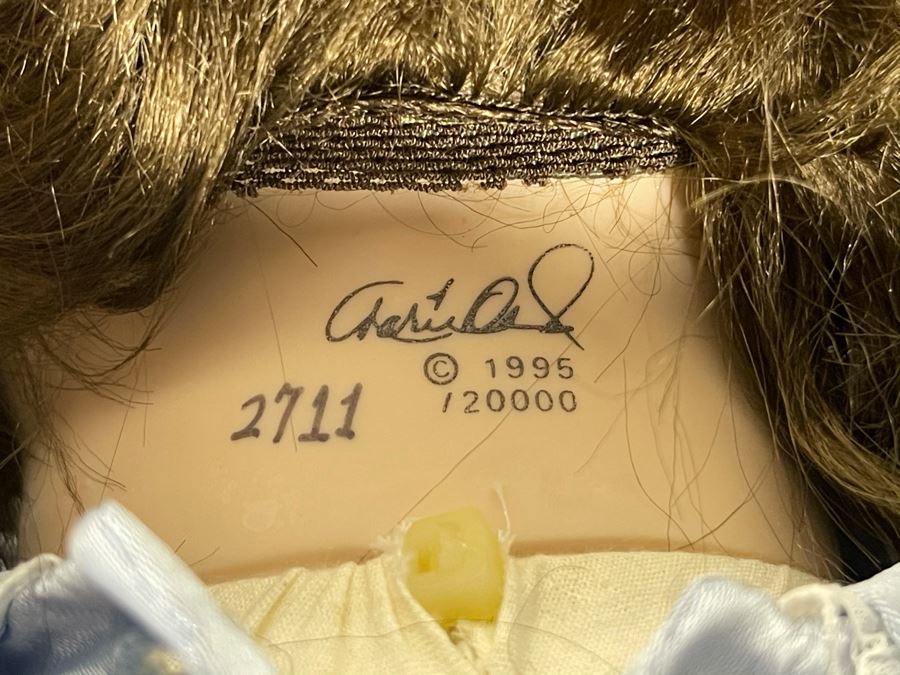 Limited Edition 1995 Marie Osmond Fine Porcelain Doll 2711 Of 20000 22L With Box [Photo 7]