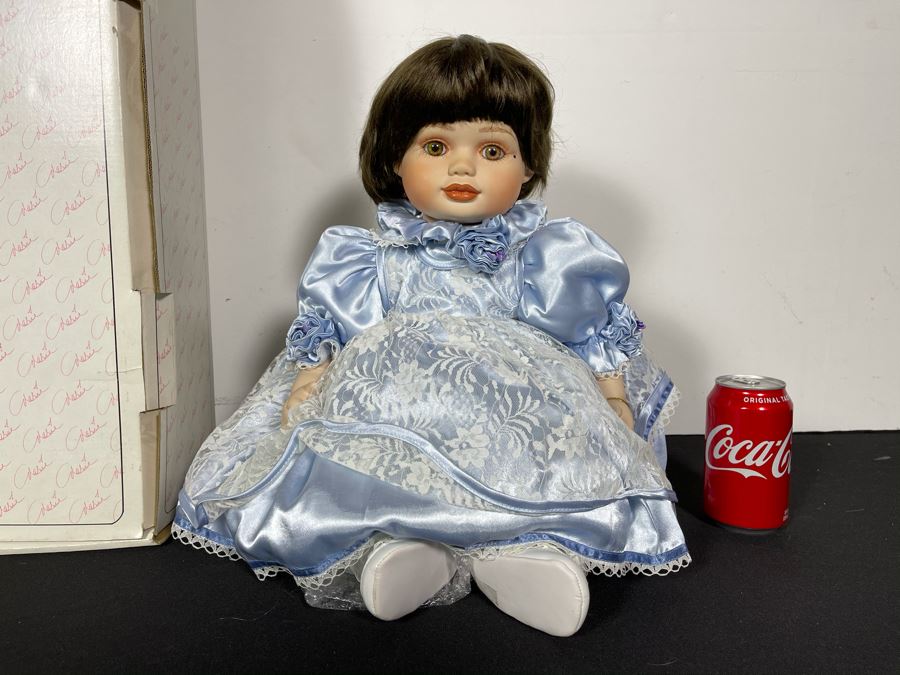 Limited Edition 1995 Marie Osmond Fine Porcelain Doll 2711 Of 20000 22L With Box [Photo 3]