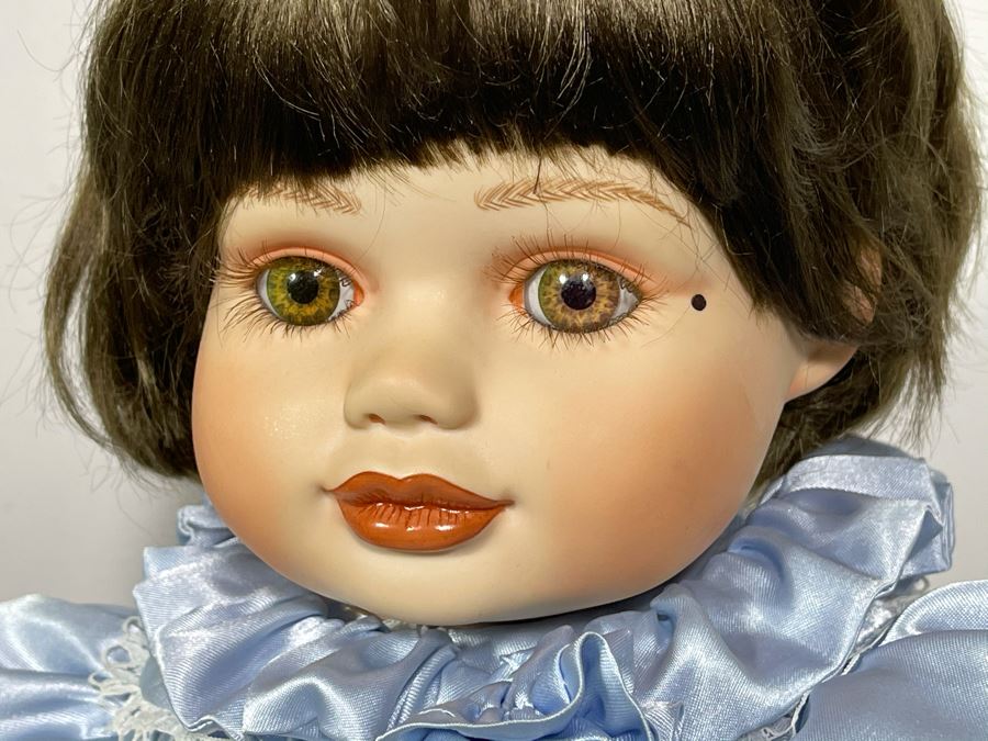 Limited Edition 1995 Marie Osmond Fine Porcelain Doll 2711 Of 20000 22L With Box [Photo 5]