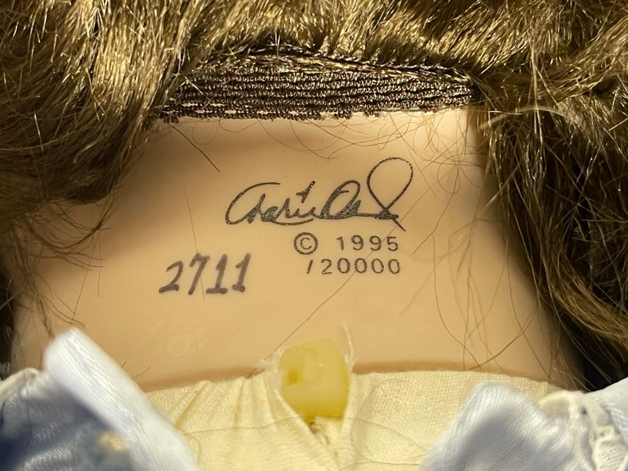 Limited Edition 1995 Marie Osmond Fine Porcelain Doll 2711 Of 20000 22L With Box [Photo 8]