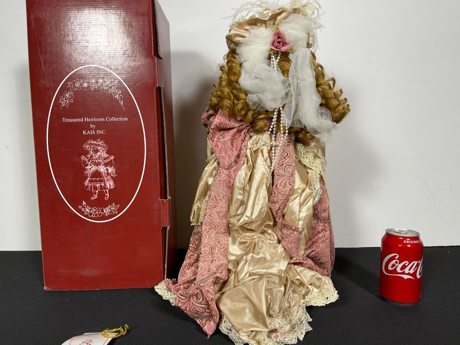 Limited Edition Janis Berard Victorian Doll Treasured Heirloom Collection By KAIS 1159 Of 7500 18H With Box [Photo 8]