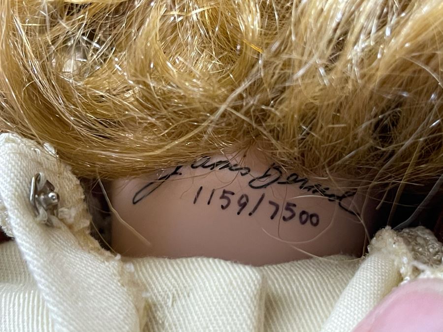 Limited Edition Janis Berard Victorian Doll Treasured Heirloom Collection By KAIS 1159 Of 7500 18H With Box [Photo 9]