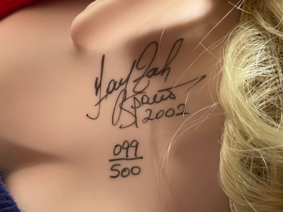Vintage 2002 Limited Edition Fayzah Spanos Collectible Doll Hand Signed By Fayzah Spanos Precious Heirloom Dolls Designer With Box 99 Of 500 24L [Photo 11]