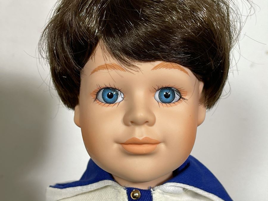 Limited Edition Dynasty Doll Collection Soccer Boy Doll Designed By Hazel Tertsakian 16H [Photo 3]
