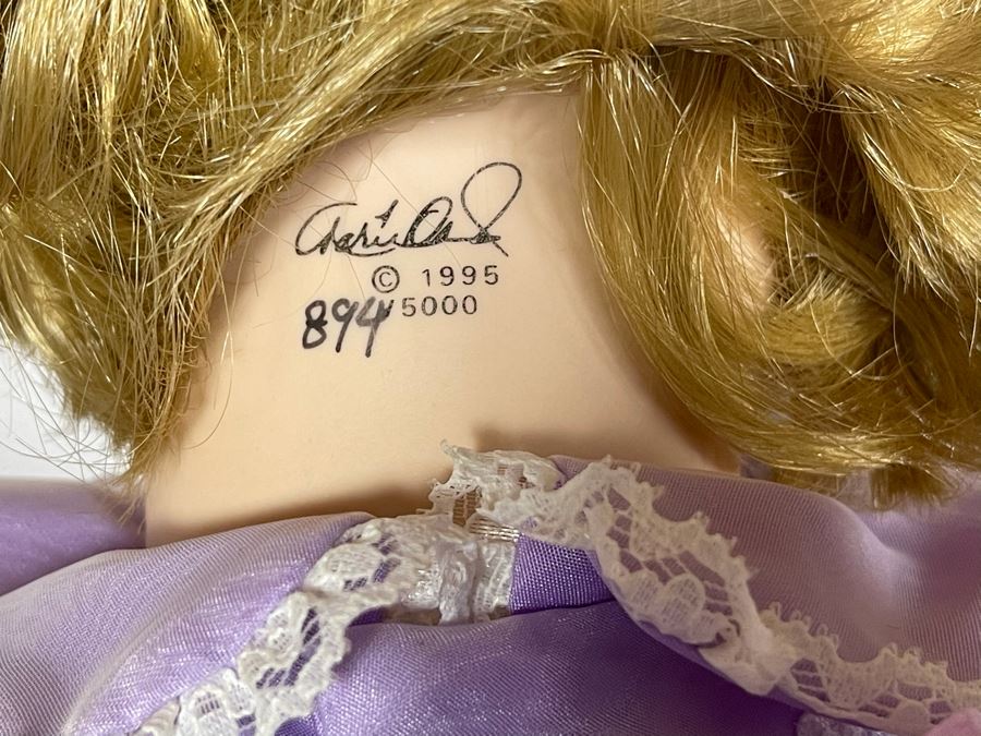 Limited Edition 1995 Marie Osmond Fine Porcelain Doll 894 Of 5000 23L With Box [Photo 6]