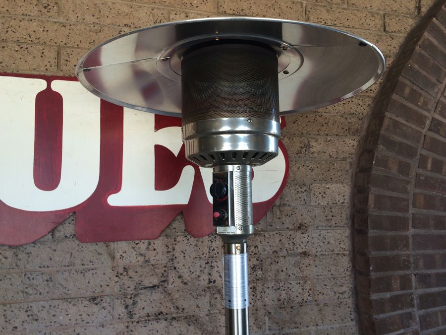 Tall Propane Patio Heater Outdoor with 2 Propane Tanks [Photo 7]