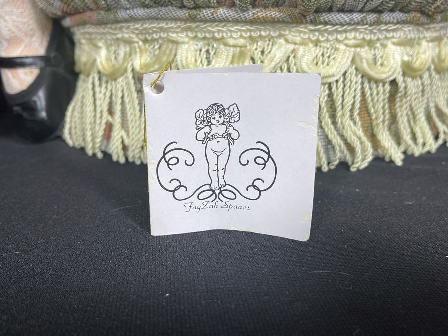 Vintage 2006 Limited Edition Fayzah Spanos Collectible 'Coquette' Doll By Fayzah Spanos Precious Heirloom Dolls Designer With Box 225 Of 2000 22L [Photo 7]