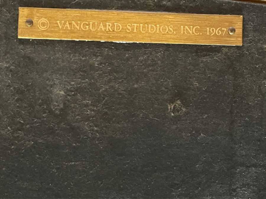 Vintage 1967 Mid-Century Modern Vanguard Studios Beverly Hills CA Relief Wall Sculpture Roman Soldiers On Horses 63L X 19H X 6D [Photo 11]