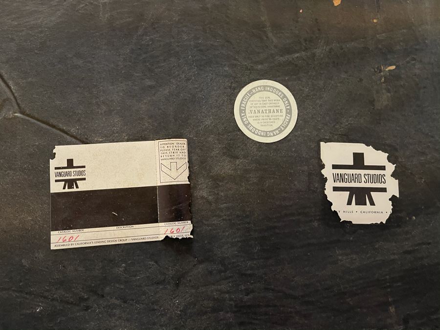 Vintage 1967 Mid-Century Modern Vanguard Studios Beverly Hills CA Relief Wall Sculpture Roman Soldiers On Horses 63L X 19H X 6D [Photo 14]