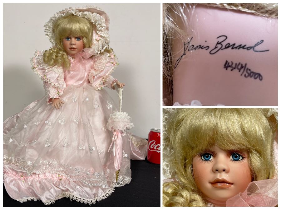 Limited Edition Janis Berard Doll 4314 Of 5000 20H