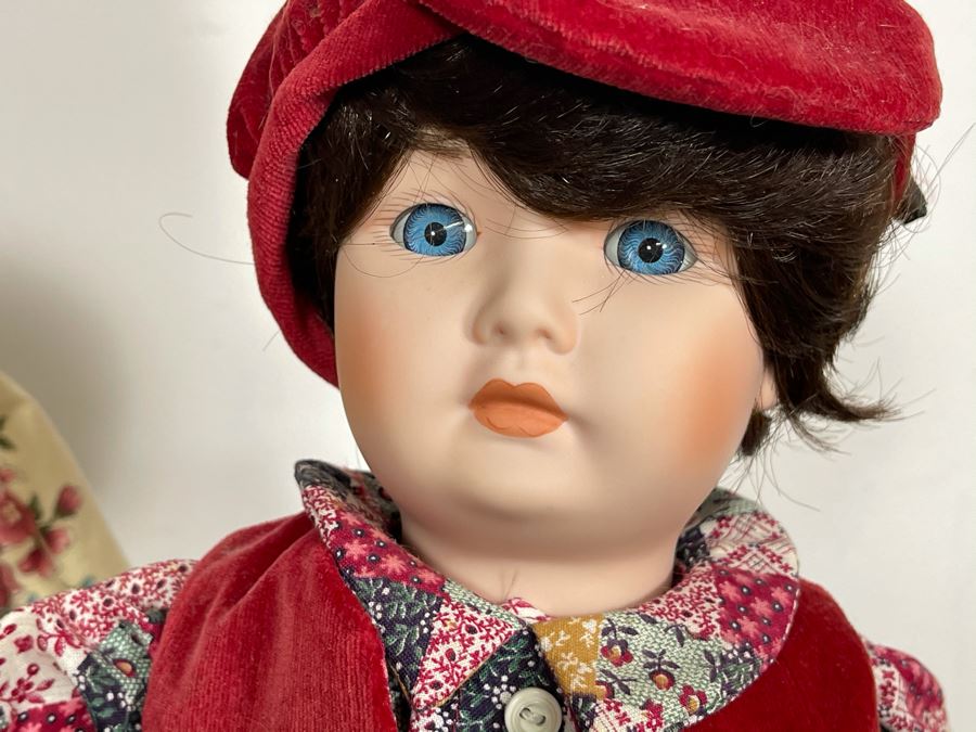 Vintage 1992 Betty Jane Carter Original Limited Edition Musical Porcelain Doll Designed By Bette Ball For Goebel 179 Of 500 With Box [Photo 5]