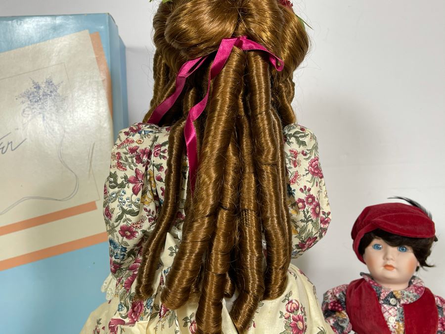 Vintage 1992 Betty Jane Carter Original Limited Edition Musical Porcelain Doll Designed By Bette Ball For Goebel 179 Of 500 With Box [Photo 10]