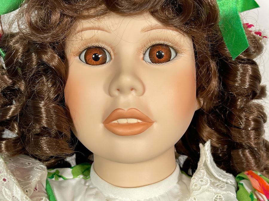 Vintage 1993 Betty Jane Carter Original Limited Edition Musical Porcelain Doll 'Tammy' Designed By Bette Ball For Goebel 161 Of 500 30H With Box [Photo 5]