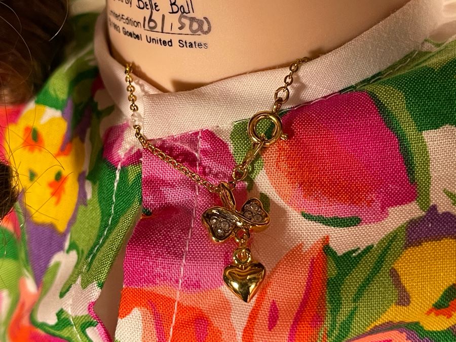 Vintage 1993 Betty Jane Carter Original Limited Edition Musical Porcelain Doll 'Tammy' Designed By Bette Ball For Goebel 161 Of 500 30H With Box [Photo 8]