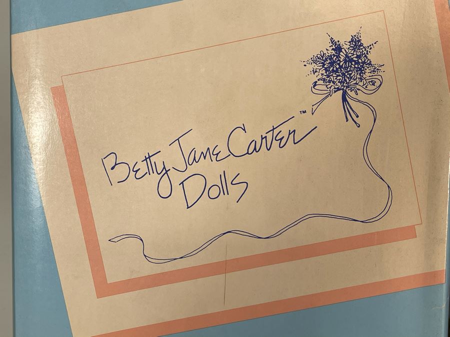 Vintage 1993 Betty Jane Carter Original Limited Edition Musical Porcelain Doll Designed By Bette Ball For Goebel 116 Of 500 30H With Box And Personal Handwritten Note From Bette Ball To Client [Photo 5]