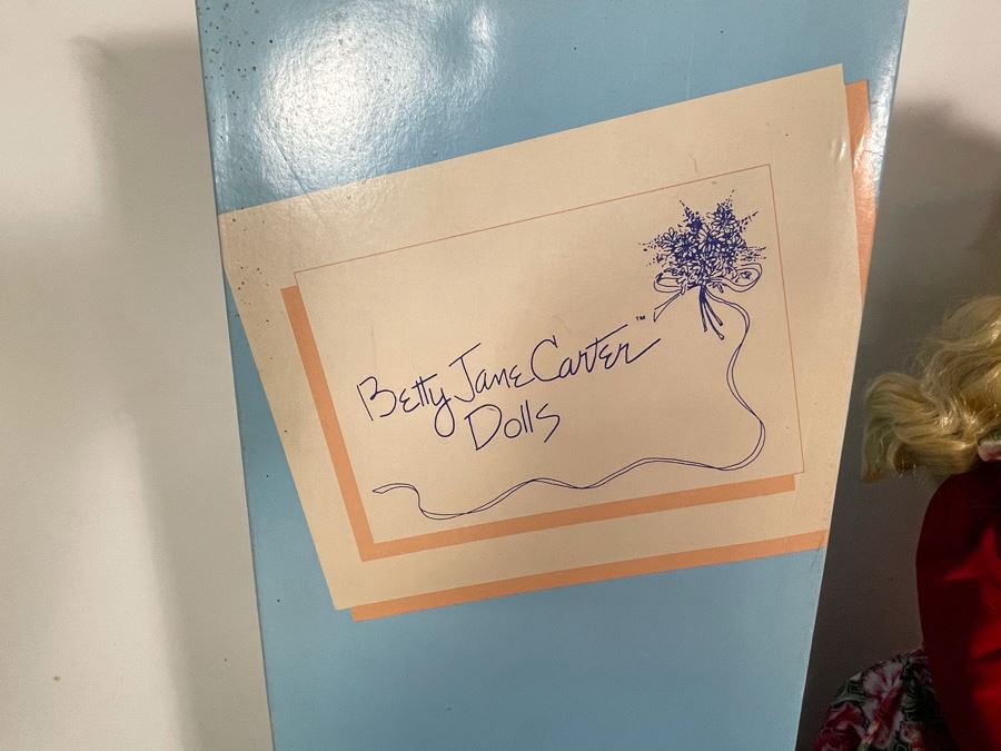 Vintage 1993 Betty Jane Carter Original Limited Edition Musical Porcelain Doll Designed By Bette Ball For Goebel 285 Of 500 30H With Box [Photo 8]