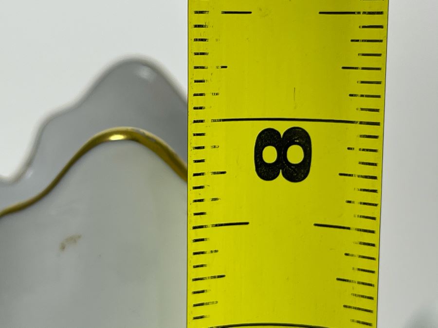 Vero Limoges France Vase Hand Decorated 8H [Photo 8]