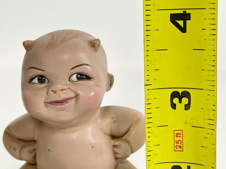 2003 Limited Edition Marie Osmond Pair Of Good And Bad Angels On Clouds 3.75H [Photo 8]