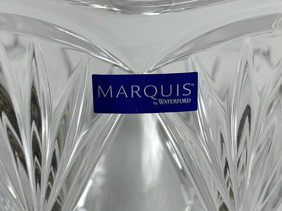 New Marquis Waterford Crystal Vase 9.5H [Photo 3]