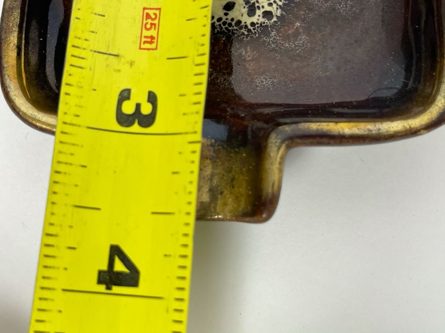 Vintage German Mid-Century Modern Ashtrays With Carrying Case 3W X 3.5D [Photo 9]