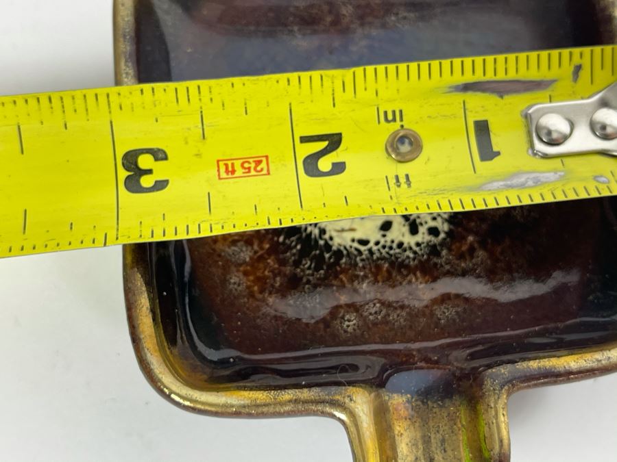 Vintage German Mid-Century Modern Ashtrays With Carrying Case 3W X 3.5D [Photo 8]