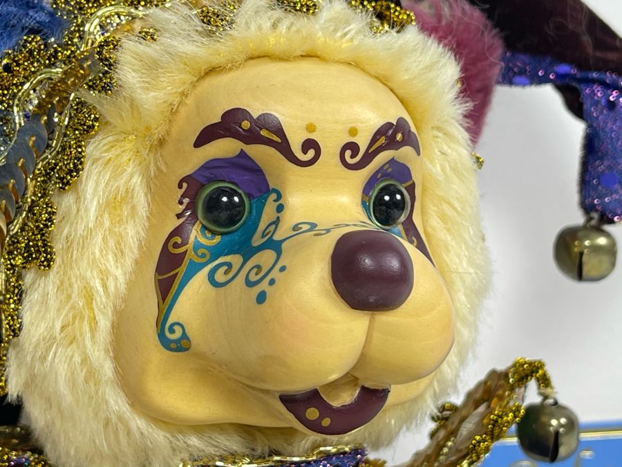 Limited Edition Robert Raikes Individually Carved Wooden Bear Cartwheel 426 Of 550 [Photo 5]