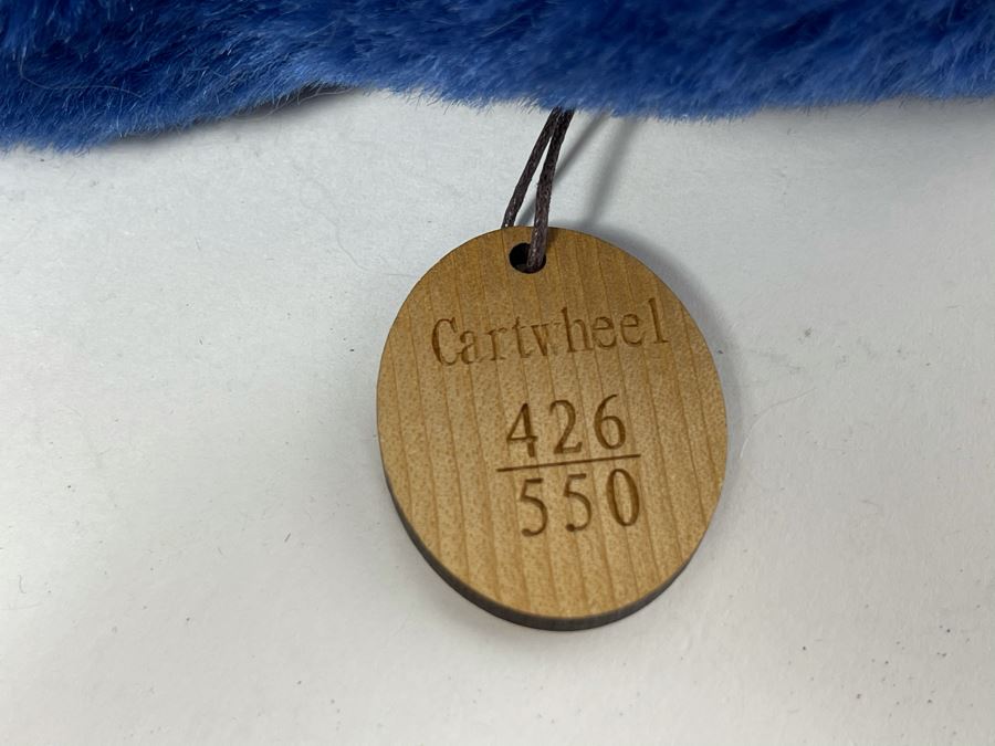 Limited Edition Robert Raikes Individually Carved Wooden Bear Cartwheel 426 Of 550 [Photo 9]