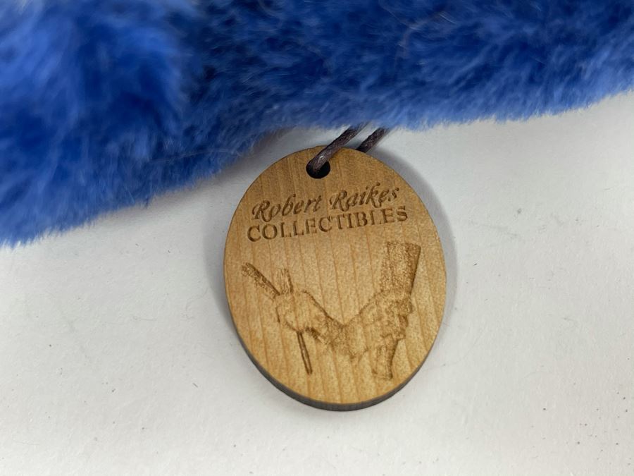 Limited Edition Robert Raikes Individually Carved Wooden Bear Cartwheel 426 Of 550 [Photo 8]