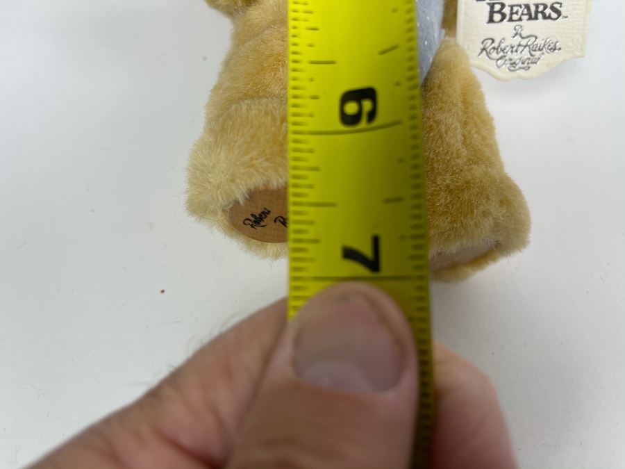 Robert Raikes Individually Carved Wooden Bear Riding Wooden Rocking Horse Nursery Miniatures 7L [Photo 9]