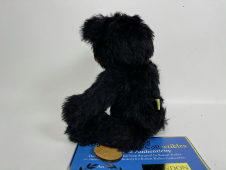 Robert Raikes Individually Carved Wooden Bear Brandon 225 Of 750 9L [Photo 7]