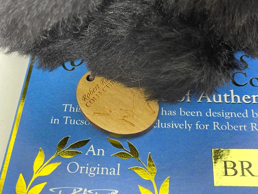 Robert Raikes Individually Carved Wooden Bear Brandon 225 Of 750 9L [Photo 8]