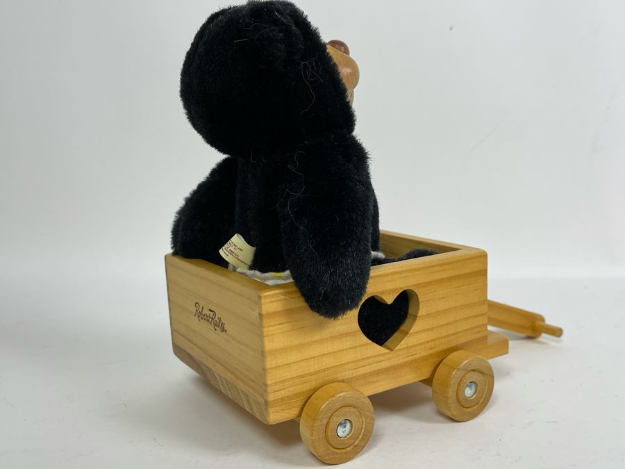 Robert Raikes Individually Carved Wooden Bear Nathan 7.5L [Photo 4]