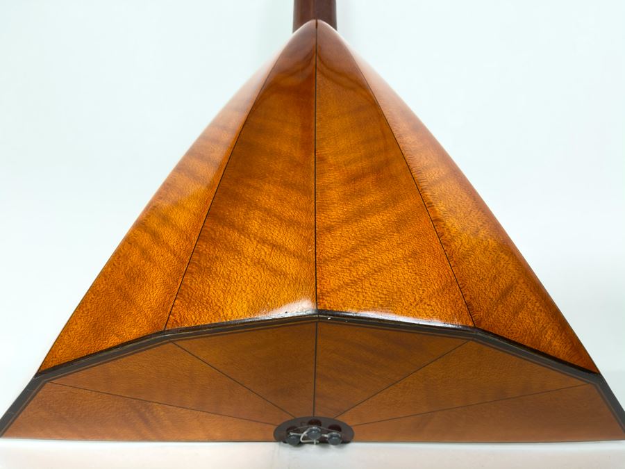 Beautiful Balalaika Russian Stringed Musical Instrument Guitar With Triangular Wooden Body 26L X 16.5D X 5H [Photo 10]