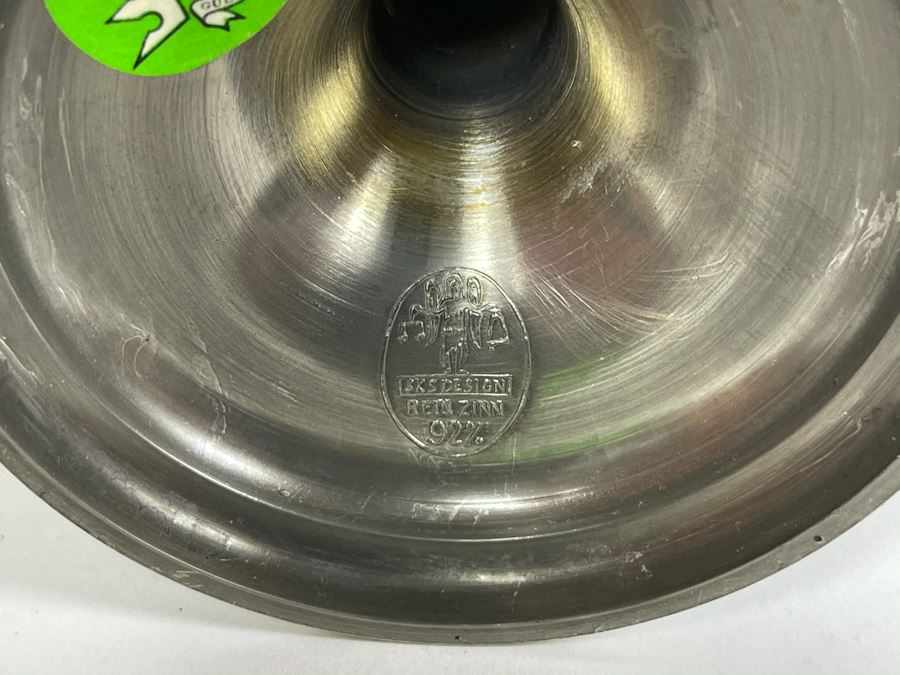 JUST ADDED - Collection Of New German Rein Zinn SKS Design Pewter Stemware Cups [Photo 12]