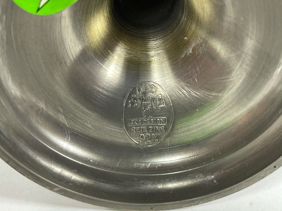 JUST ADDED - Collection Of New German Rein Zinn SKS Design Pewter Stemware Cups [Photo 10]