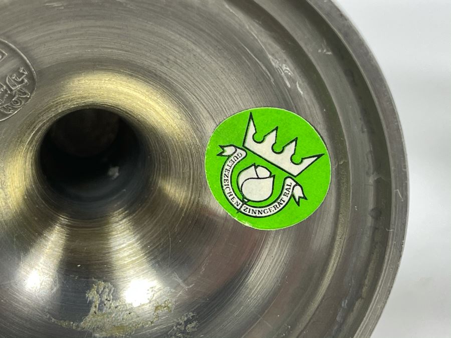 JUST ADDED - Collection Of New German Rein Zinn SKS Design Pewter Stemware Cups [Photo 9]