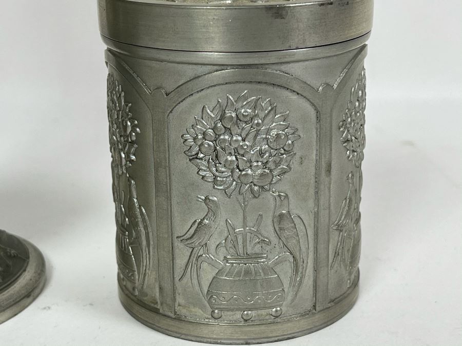 JUST ADDED - Collection Of German Rein Zinn Pewter Cups [Photo 6]