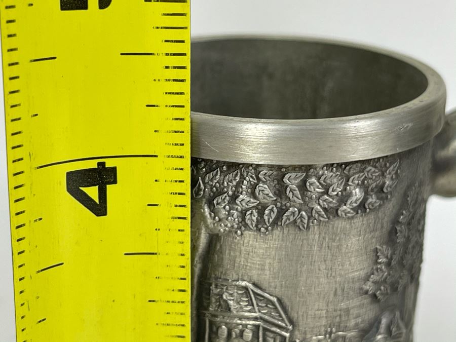 JUST ADDED - Collection Of German Rein Zinn Pewter Cups [Photo 16]