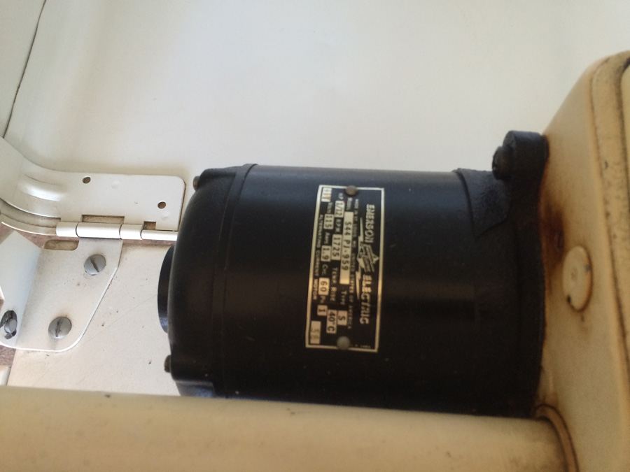 Vintage Industrial Ironrite Health Chair with Ironrite Electric Clothes Press Ironer [Photo 15]